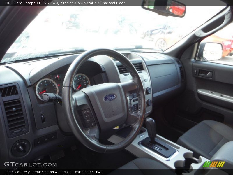 Sterling Grey Metallic / Charcoal Black 2011 Ford Escape XLT V6 4WD