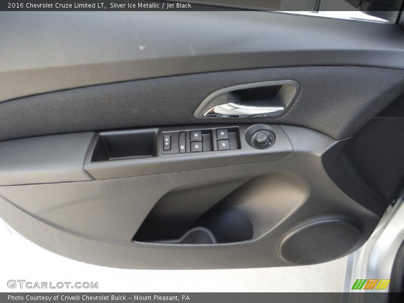 Silver Ice Metallic / Jet Black 2016 Chevrolet Cruze Limited LT