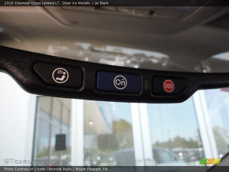 Silver Ice Metallic / Jet Black 2016 Chevrolet Cruze Limited LT