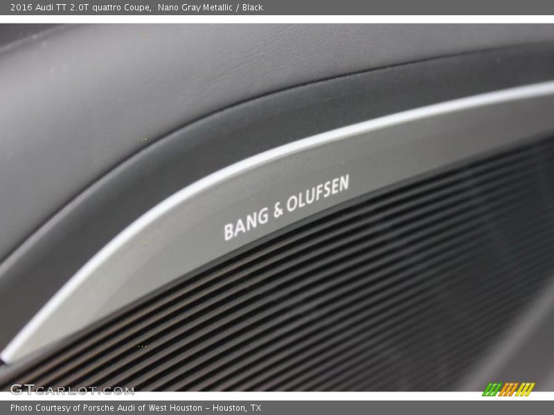 Nano Gray Metallic / Black 2016 Audi TT 2.0T quattro Coupe