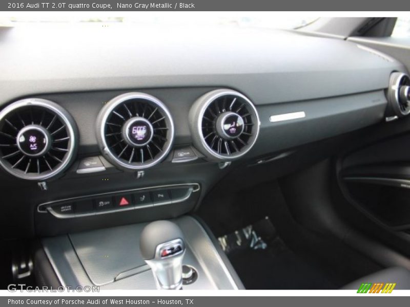 Nano Gray Metallic / Black 2016 Audi TT 2.0T quattro Coupe