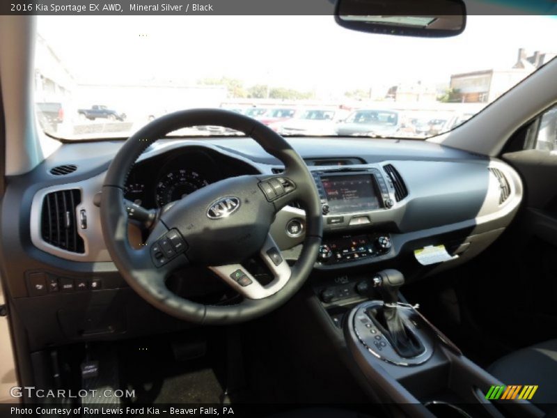 Dashboard of 2016 Sportage EX AWD