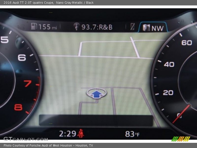 Navigation of 2016 TT 2.0T quattro Coupe