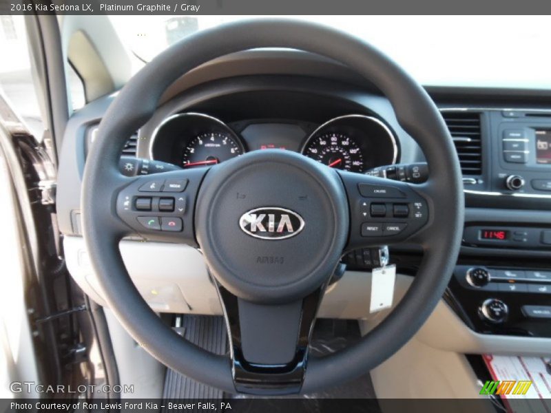  2016 Sedona LX Steering Wheel