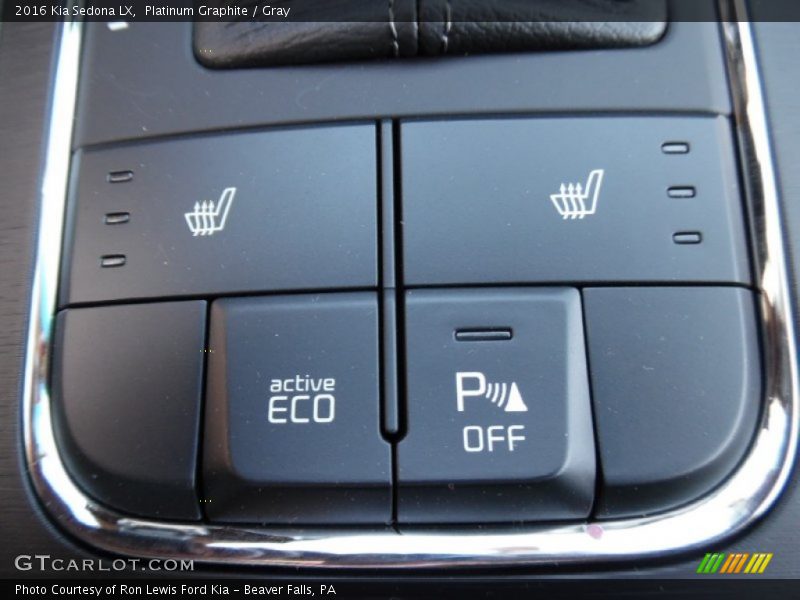 Controls of 2016 Sedona LX