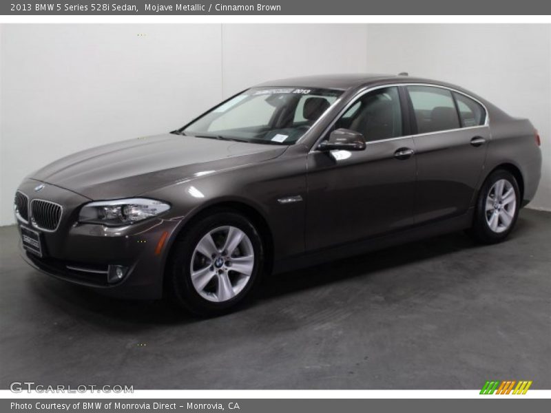 Mojave Metallic / Cinnamon Brown 2013 BMW 5 Series 528i Sedan