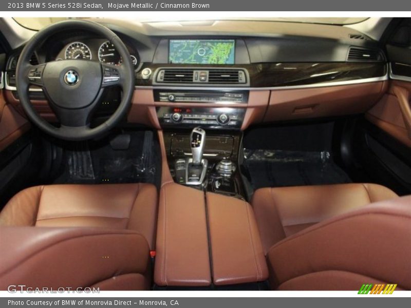 Mojave Metallic / Cinnamon Brown 2013 BMW 5 Series 528i Sedan