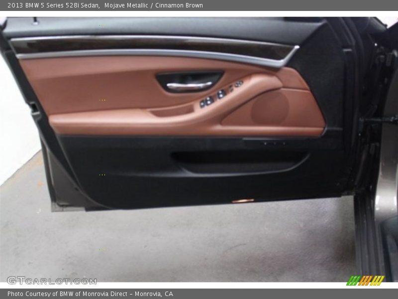Mojave Metallic / Cinnamon Brown 2013 BMW 5 Series 528i Sedan