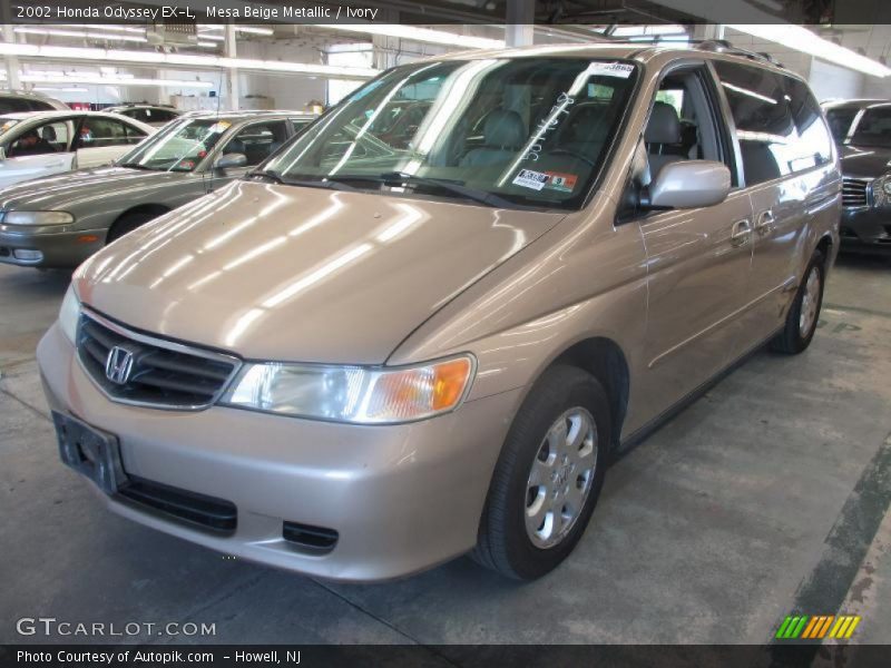 Mesa Beige Metallic / Ivory 2002 Honda Odyssey EX-L