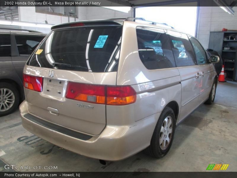 Mesa Beige Metallic / Ivory 2002 Honda Odyssey EX-L