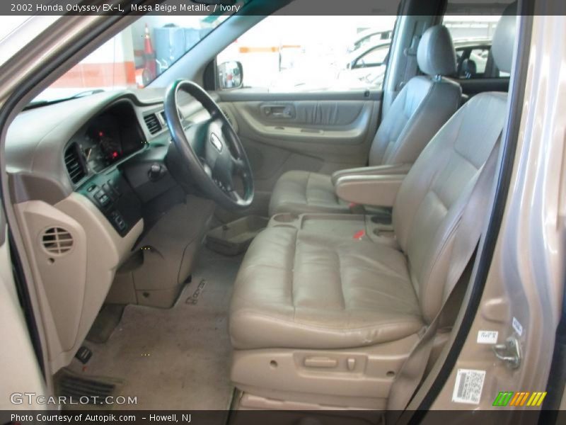 Mesa Beige Metallic / Ivory 2002 Honda Odyssey EX-L