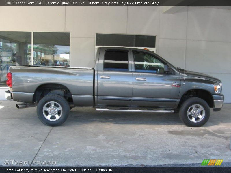  2007 Ram 2500 Laramie Quad Cab 4x4 Mineral Gray Metallic