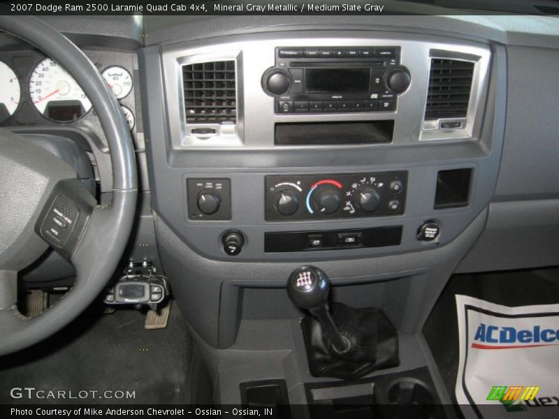 Mineral Gray Metallic / Medium Slate Gray 2007 Dodge Ram 2500 Laramie Quad Cab 4x4