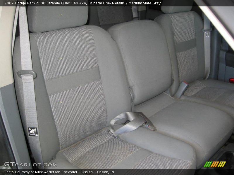 Mineral Gray Metallic / Medium Slate Gray 2007 Dodge Ram 2500 Laramie Quad Cab 4x4