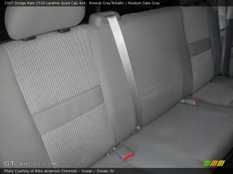 Mineral Gray Metallic / Medium Slate Gray 2007 Dodge Ram 2500 Laramie Quad Cab 4x4