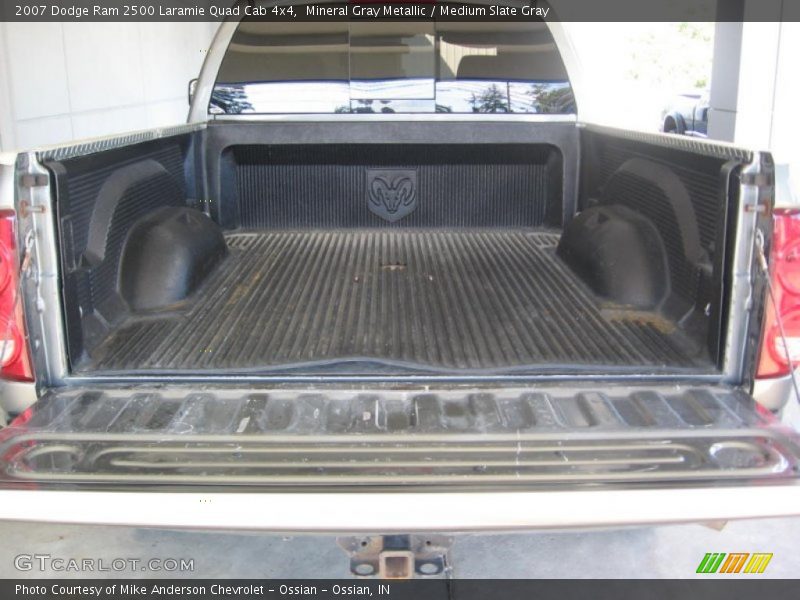 Mineral Gray Metallic / Medium Slate Gray 2007 Dodge Ram 2500 Laramie Quad Cab 4x4