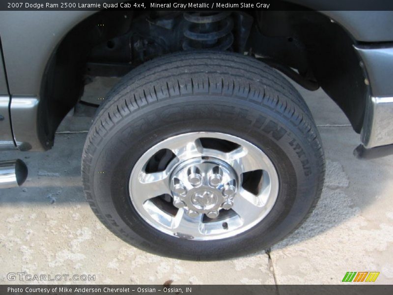 Mineral Gray Metallic / Medium Slate Gray 2007 Dodge Ram 2500 Laramie Quad Cab 4x4