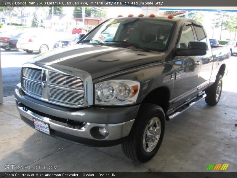 Mineral Gray Metallic / Medium Slate Gray 2007 Dodge Ram 2500 Laramie Quad Cab 4x4