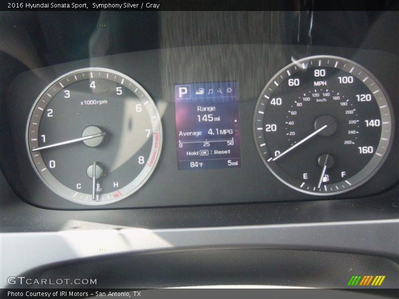 Symphony Silver / Gray 2016 Hyundai Sonata Sport