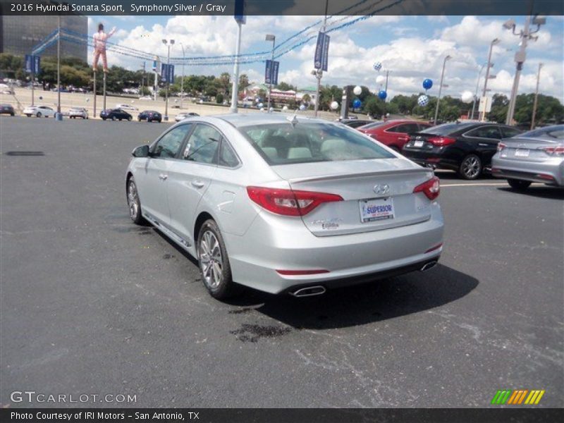 Symphony Silver / Gray 2016 Hyundai Sonata Sport