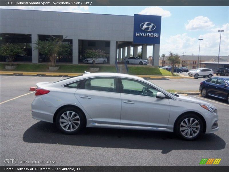 Symphony Silver / Gray 2016 Hyundai Sonata Sport