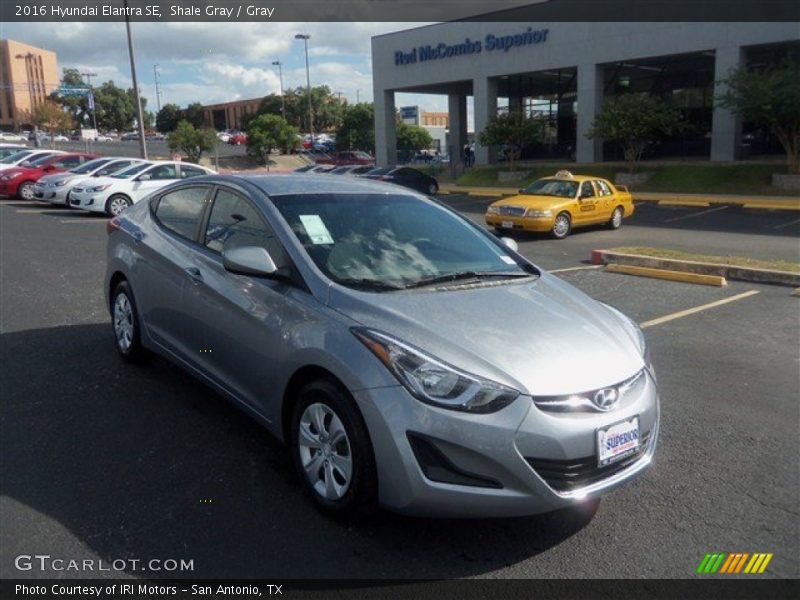 Shale Gray / Gray 2016 Hyundai Elantra SE