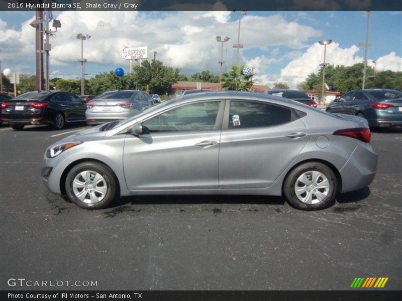 Shale Gray / Gray 2016 Hyundai Elantra SE