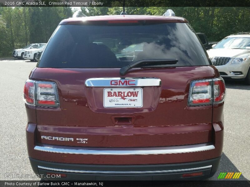 Crimson Red Tintcoat / Ebony 2016 GMC Acadia SLE