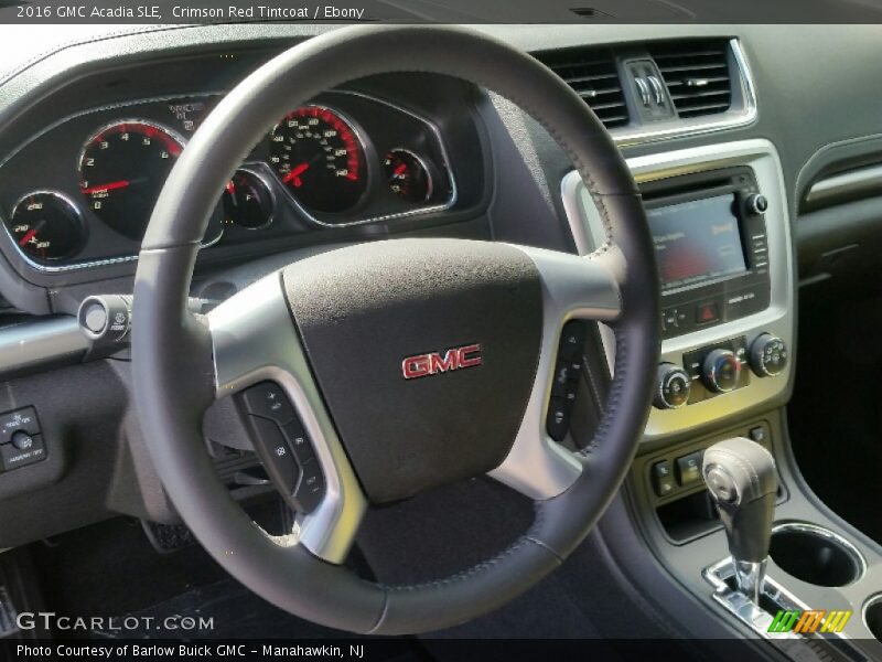 Crimson Red Tintcoat / Ebony 2016 GMC Acadia SLE