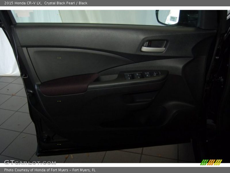 Crystal Black Pearl / Black 2015 Honda CR-V LX