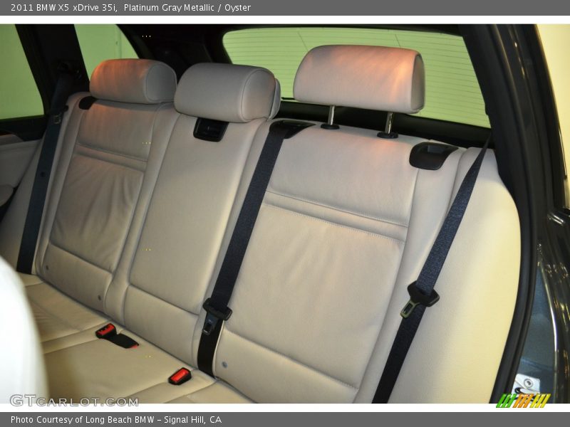 Platinum Gray Metallic / Oyster 2011 BMW X5 xDrive 35i