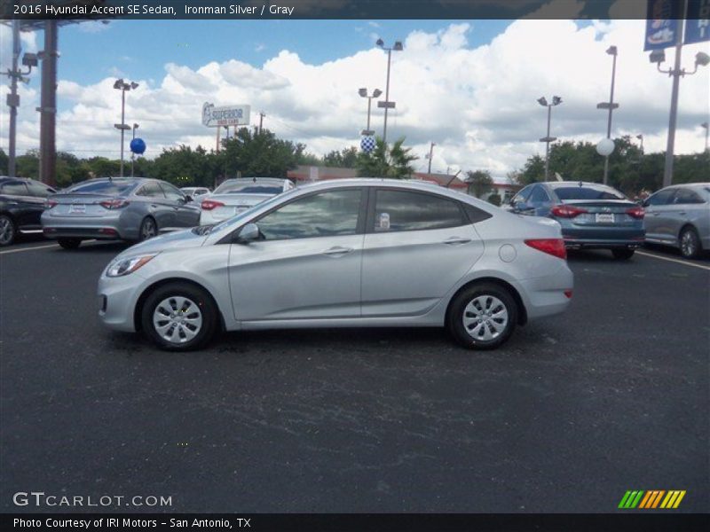 Ironman Silver / Gray 2016 Hyundai Accent SE Sedan