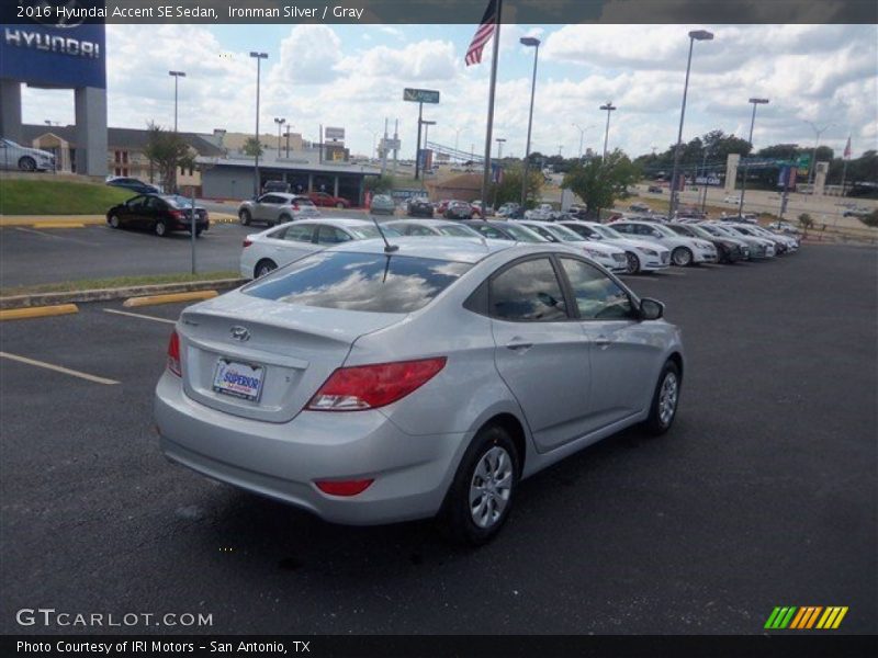 Ironman Silver / Gray 2016 Hyundai Accent SE Sedan