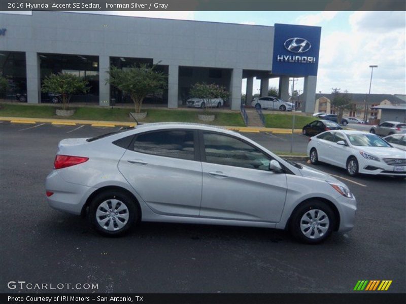 Ironman Silver / Gray 2016 Hyundai Accent SE Sedan