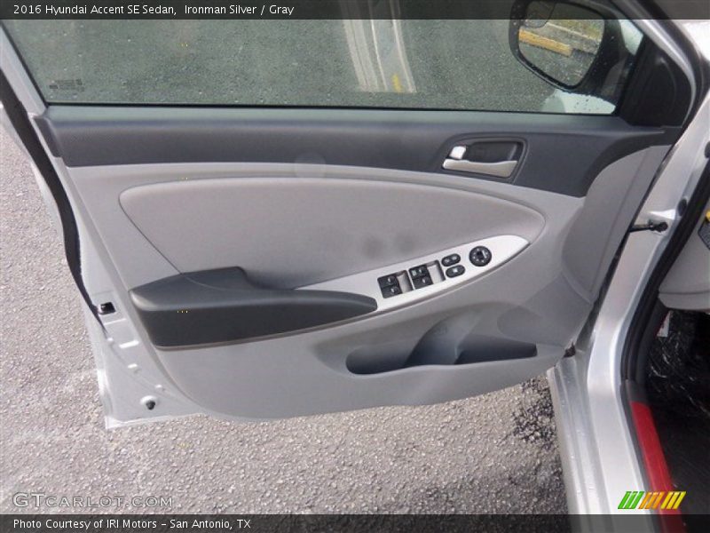 Ironman Silver / Gray 2016 Hyundai Accent SE Sedan