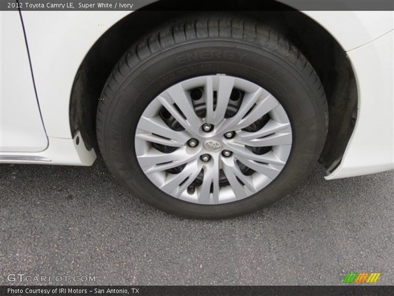 Super White / Ivory 2012 Toyota Camry LE