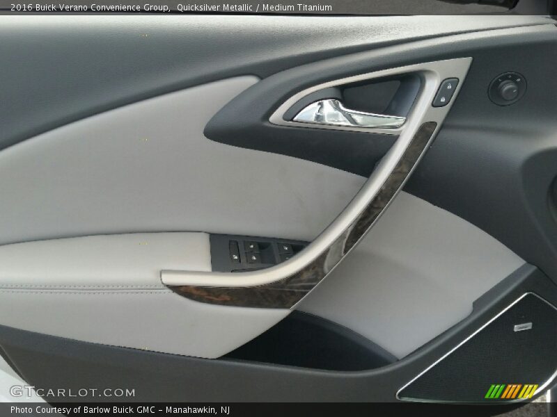 Quicksilver Metallic / Medium Titanium 2016 Buick Verano Convenience Group