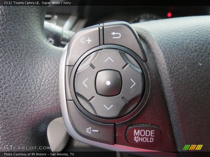 Super White / Ivory 2012 Toyota Camry LE