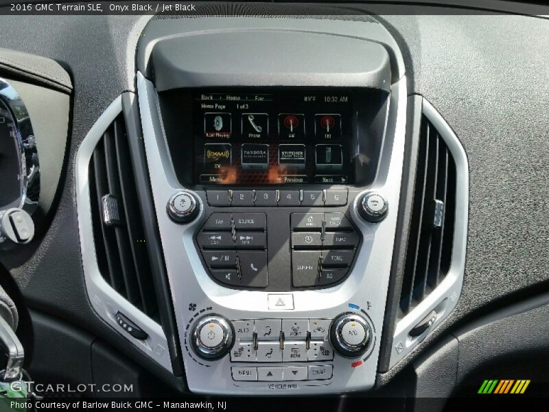 Controls of 2016 Terrain SLE
