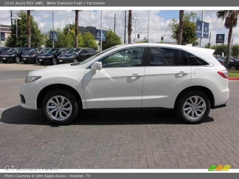 White Diamond Pearl / Parchment 2016 Acura RDX AWD