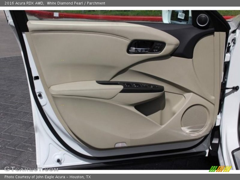 White Diamond Pearl / Parchment 2016 Acura RDX AWD