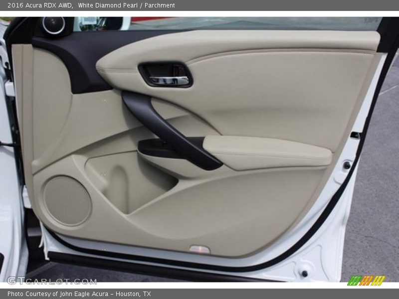 White Diamond Pearl / Parchment 2016 Acura RDX AWD