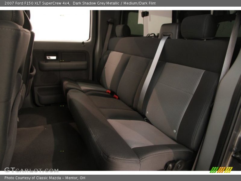 Dark Shadow Grey Metallic / Medium/Dark Flint 2007 Ford F150 XLT SuperCrew 4x4