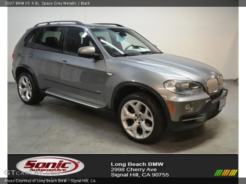 Space Grey Metallic / Black 2007 BMW X5 4.8i