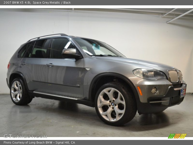 Space Grey Metallic / Black 2007 BMW X5 4.8i