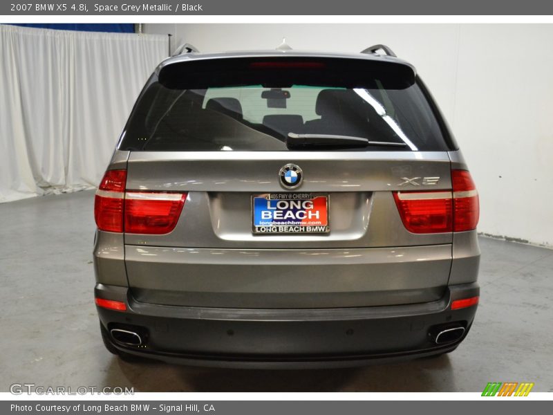 Space Grey Metallic / Black 2007 BMW X5 4.8i