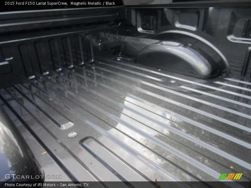 Magnetic Metallic / Black 2015 Ford F150 Lariat SuperCrew