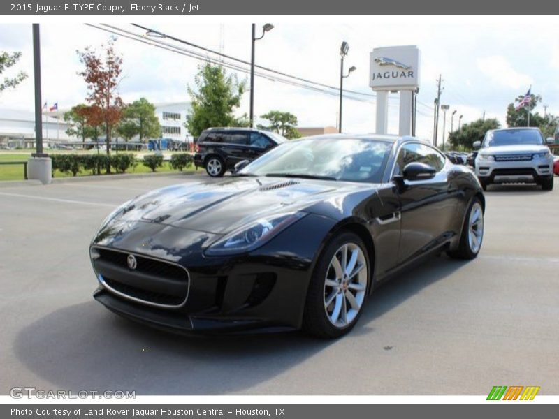 Ebony Black / Jet 2015 Jaguar F-TYPE Coupe