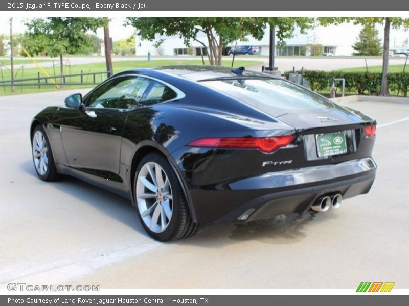 Ebony Black / Jet 2015 Jaguar F-TYPE Coupe