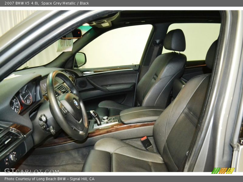 Space Grey Metallic / Black 2007 BMW X5 4.8i